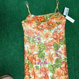 NWT strappy Floral dress summer